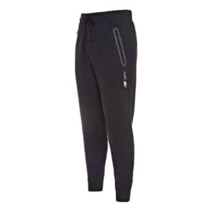 New Balance Stretch Graphic Logo Fortitech Fleece Track Pants 'Black' MP11143-BKH sold by KicksCrew