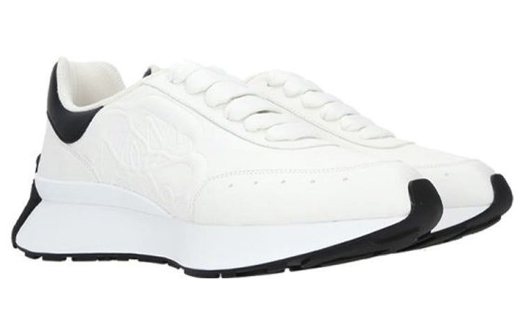 (WMNS) Alexander McQueen Sprint Runner 'White Black' 687995WIC939061 sold by KicksCrew product image thumbnail 2