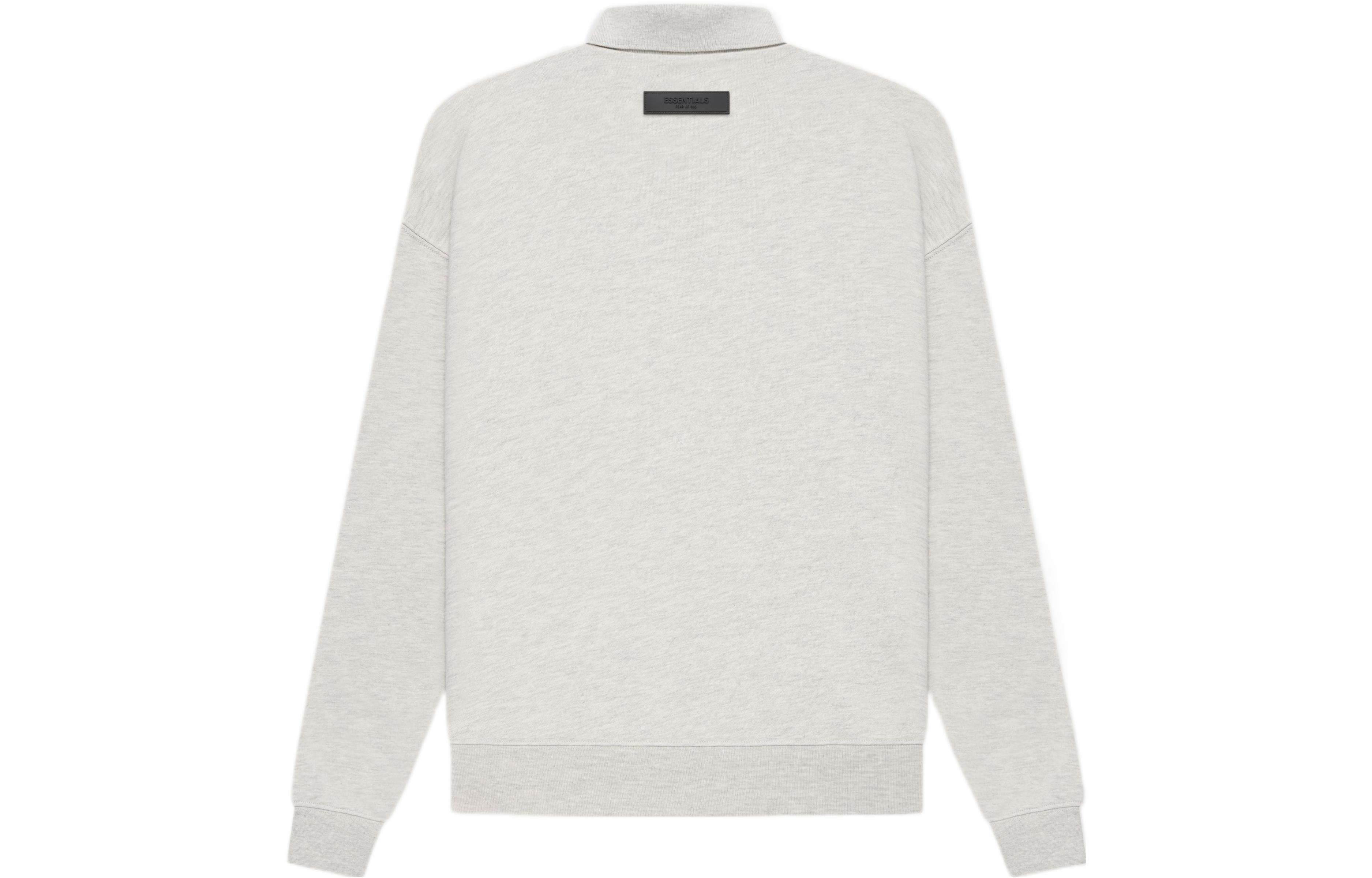Fear of God Essentials SS22 Long Sleeve Polo Shirt 'Light Oatmeal' FOG-SS22-496 sold by KicksCrew product image thumbnail 2