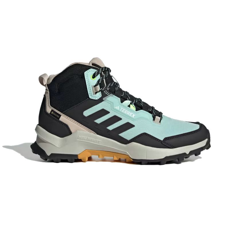 (WMNS) adidas TERREX AX4 Mid GORE-TEX Hiking 'Semi Flash Aqua Core Black Preloved Yellow' IF4850 sold by KicksCrew product image thumbnail 2