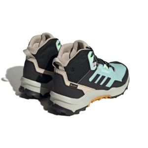 (WMNS) adidas TERREX AX4 Mid GORE-TEX Hiking 'Semi Flash Aqua Core Black Preloved Yellow' IF4850 sold by KicksCrew