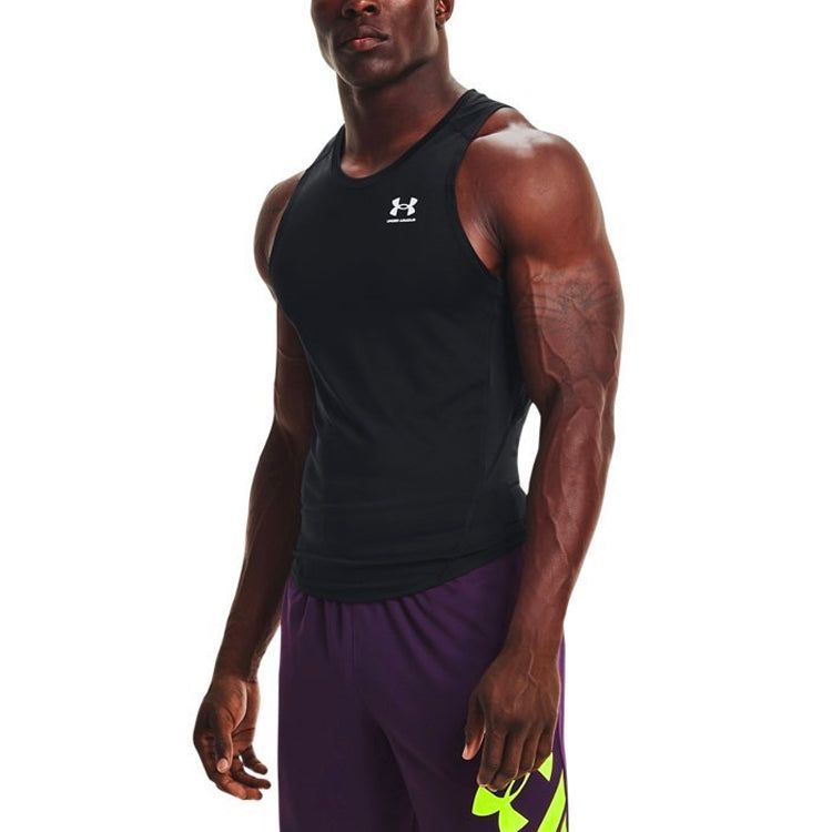 Under Armour HeatGear Compression Tank 'Black' 1368352-001 sold by KicksCrew product image thumbnail 4