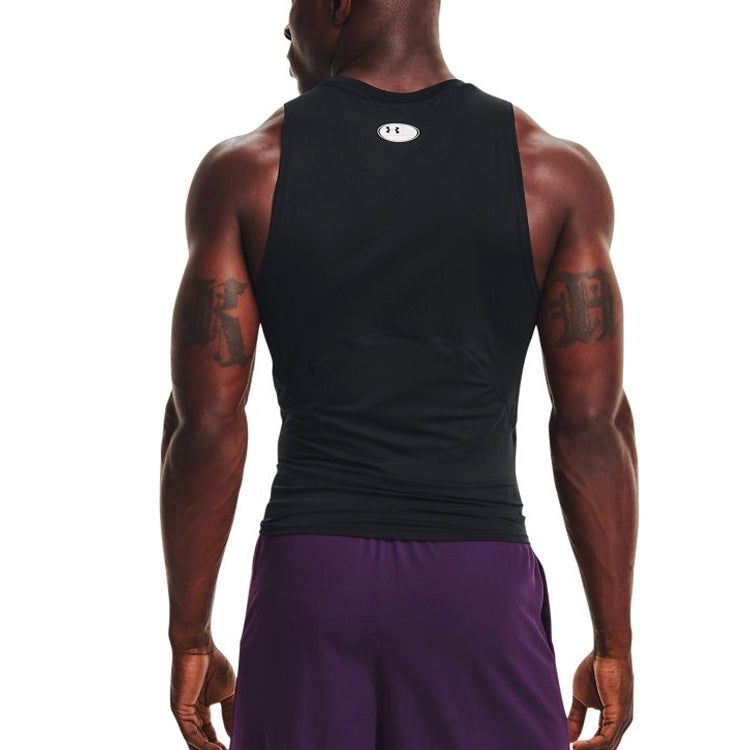 Under Armour HeatGear Compression Tank 'Black' 1368352-001 sold by KicksCrew product image thumbnail 5