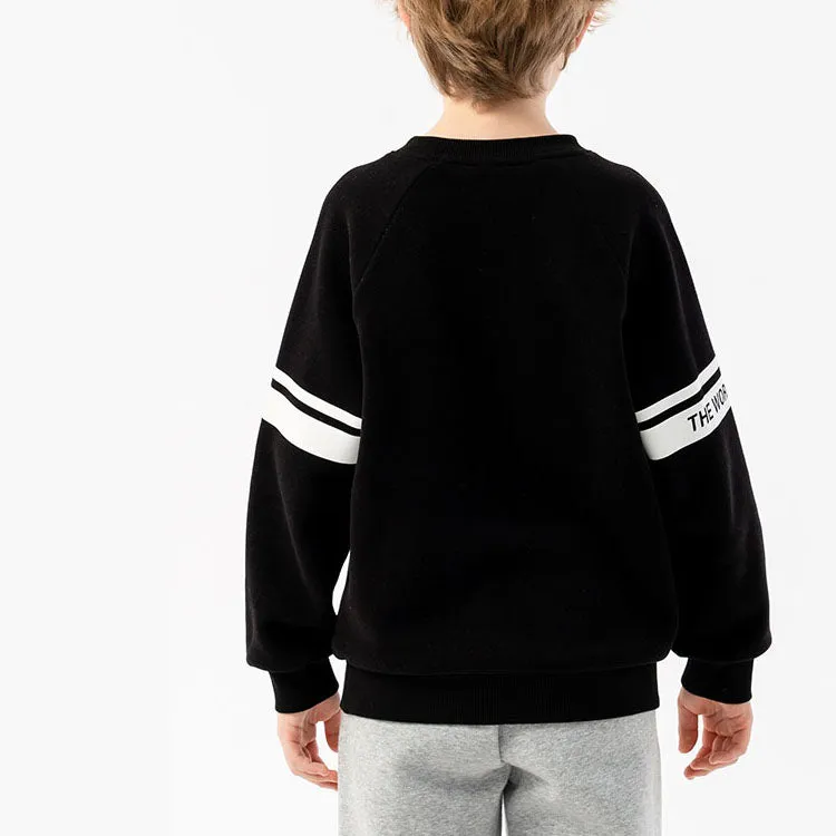 (GS) Mizuno Fleece Sweater 'Black' WY23430060 sold by KicksCrew product image thumbnail 3