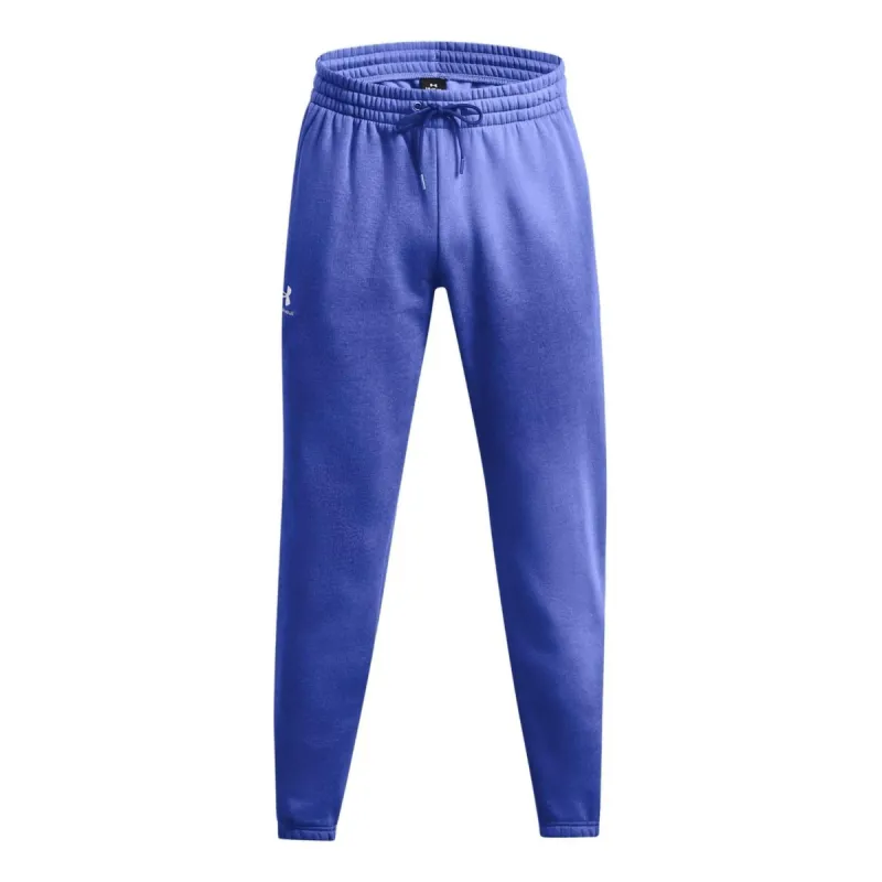 Under Armour Essential Fleece Joggers 'Blue' 1381216-400 sold by KicksCrew