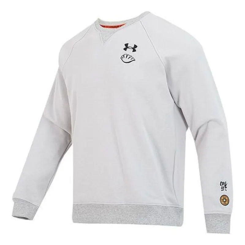 Under Armour CNY Logo Long T-Shirt 'Grey' 1374498-592 sold by KicksCrew