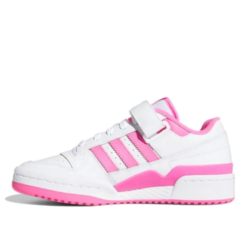 (GS) Adidas Forum Low Shoes 'White Screaming Pink' FY7967 sold by KicksCrew