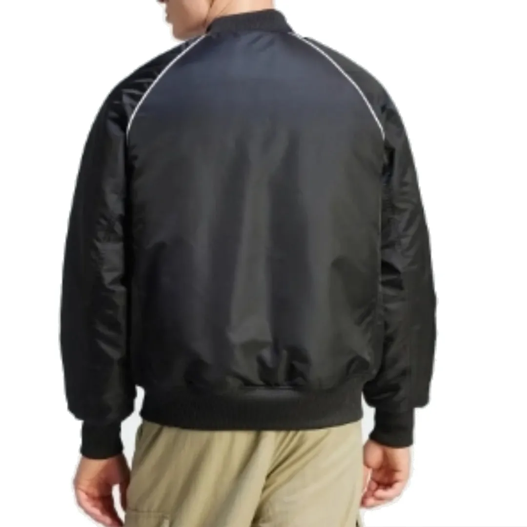adidas Premium Collegiate Jacket 'Black White' IL2573 sold by KicksCrew product image thumbnail 2