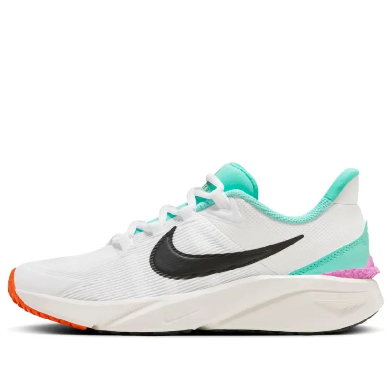 (GS) Nike Star Runner 4 Next Nature SE 'White Orange Green Frost' HQ1187-101 sold by KicksCrew