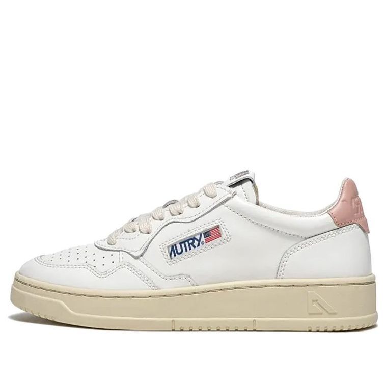(WMNS) Autry Medalist Leather Low 'White Pink' AULW-LL16 sold by KicksCrew
