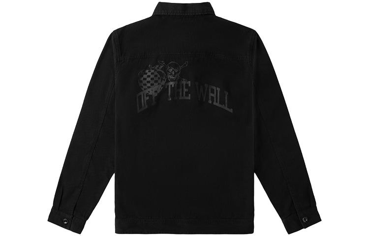 Vans New Varsity Drill Chore Coat Jacket 'Black' VN0A5DYSBLK sold by KicksCrew product image thumbnail 2