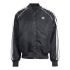 adidas Premium Collegiate Jacket 'Black White' IL2573 sold by KicksCrew