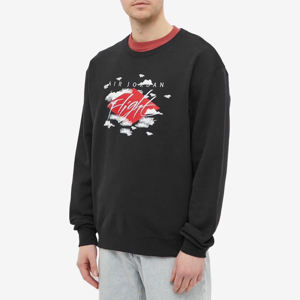 Air Jordan Flight Retro Crew Sweat 'Black' DH9035-010 sold by KicksCrew product image thumbnail 3