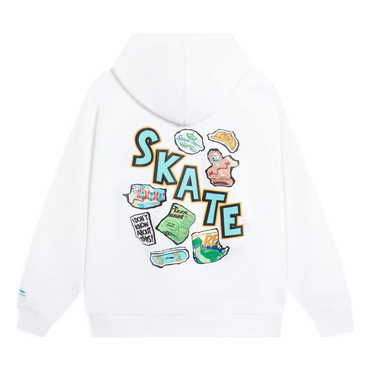 Li-Ning x Disney Toy Story Graphic Hoodie 'White' AWDS579-2 sold by KicksCrew product image thumbnail 2