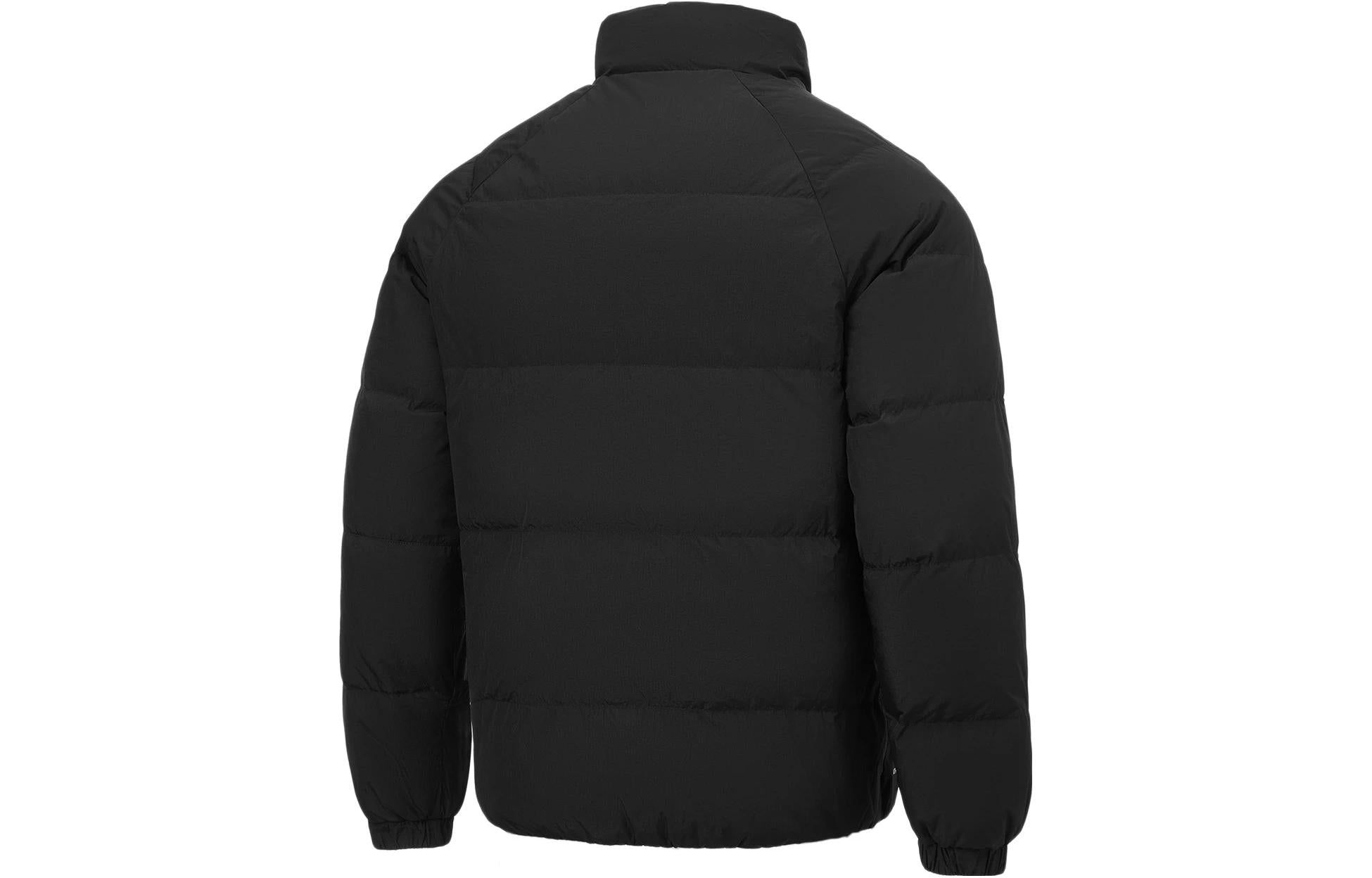 Li-Ning Logo Training Short Down Jacket 'Black' AYMT059-1 sold by KicksCrew product image thumbnail 2