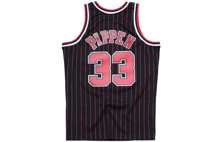 Mitchell & Ness NBA Chicago Bulls Swingman Jersey 'Scottie Pippen' SMJYGS18149-CBUBLCK95SPI sold by KicksCrew product image thumbnail 2