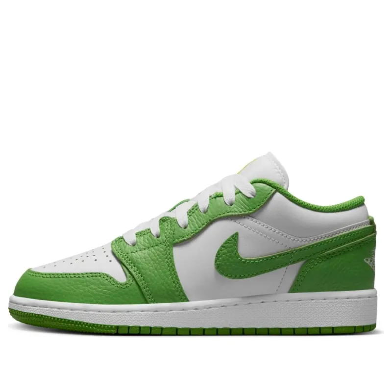 (GS) Air Jordan 1 Low 'Chlorophyll' HF4779-100 sold by KicksCrew