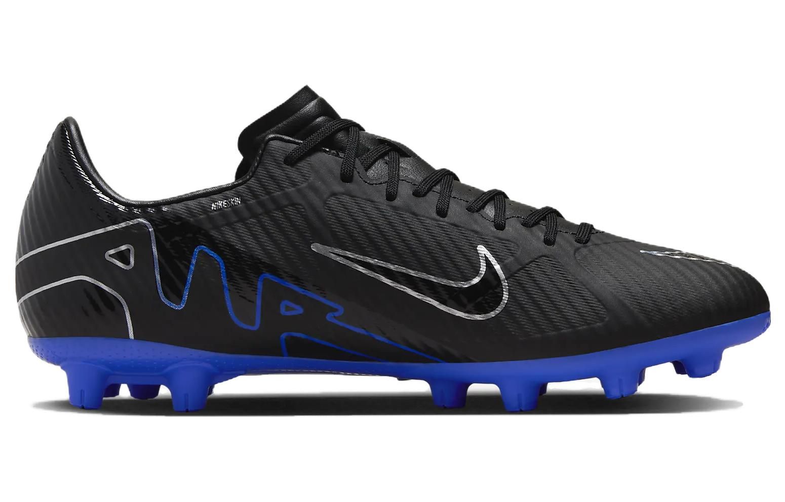 Nike Mercurial Vapor 15 Hard-Ground Soccer Cleats 'Black Hyper Royal' DJ5632-040 sold by KicksCrew product image thumbnail 2