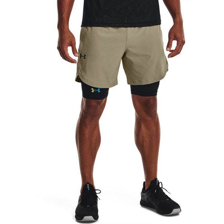 Under Armour Stretch Woven Sports Shorts 'Grey Green' 1351667-037 sold by KicksCrew product image thumbnail 3