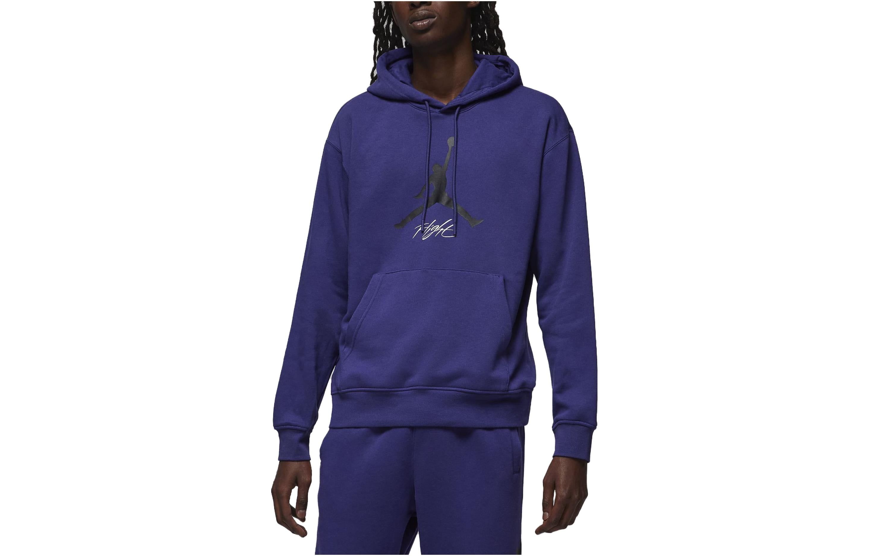 Air Jordan Essentials Fleece Hoodie 'Sky J Purple' FD7545-502 sold by KicksCrew product image thumbnail 2