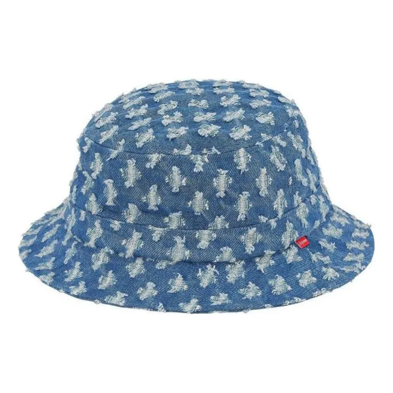 Supreme Hole Punch Denim Crusher 'Teal White' SUP-SS20-684 sold by KicksCrew