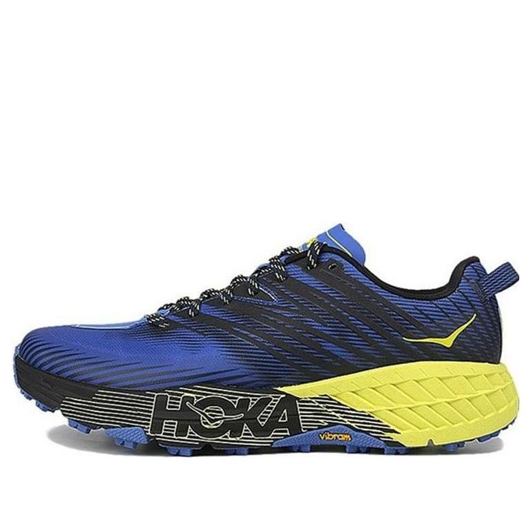 Hoka One One Speedgoat 4 'Blue Yellow' 1106528-BIEP sold by KicksCrew