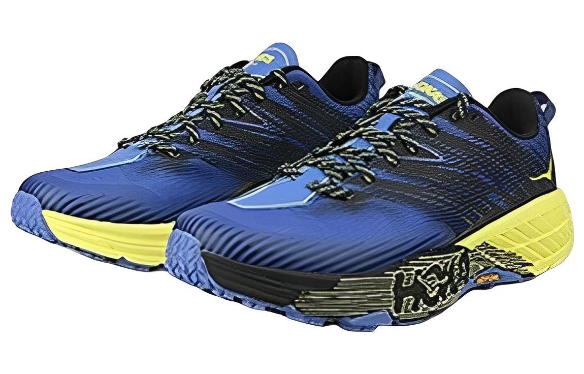 Hoka One One Speedgoat 4 'Blue Yellow' 1106528-BIEP sold by KicksCrew product image thumbnail 3