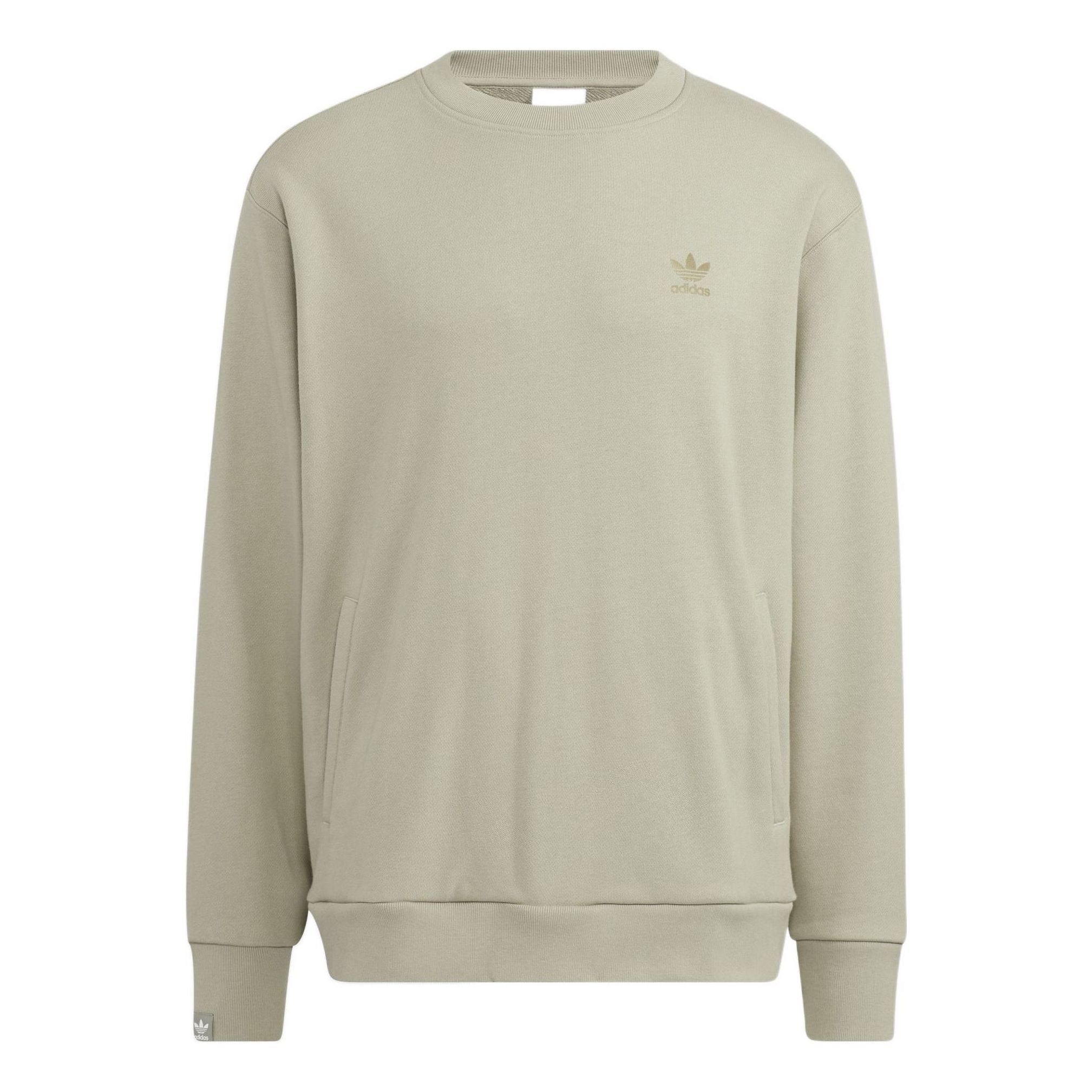 Adidas Essential Crew 'Olive Green' IC8143 sold by KicksCrew