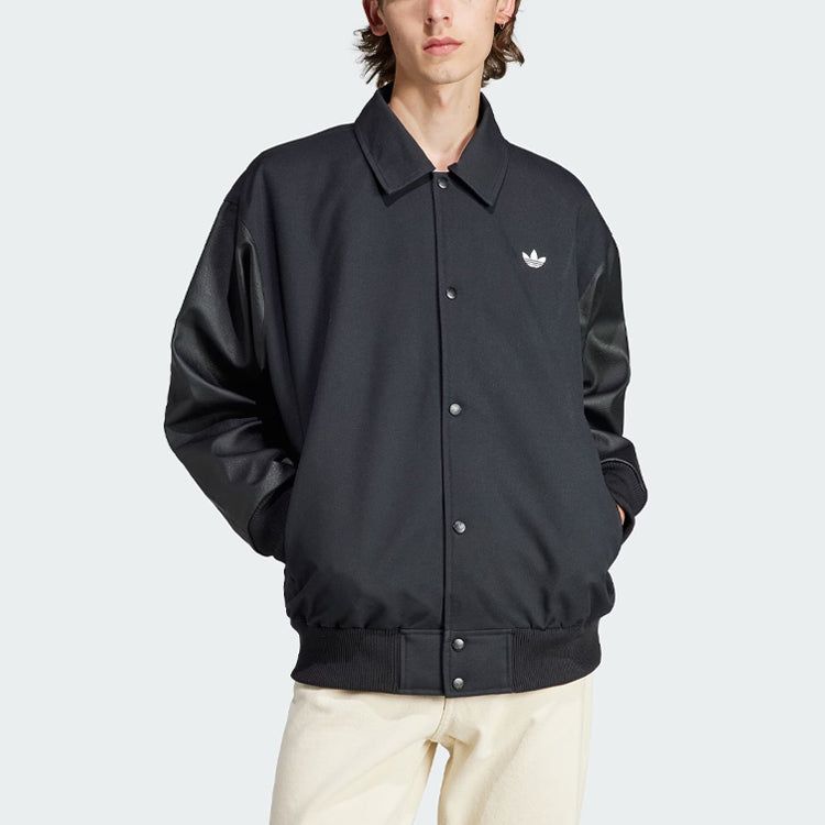 Adidas Originals Winter VARSITY Jackets 'Black' HZ0715 sold by KicksCrew product image thumbnail 2