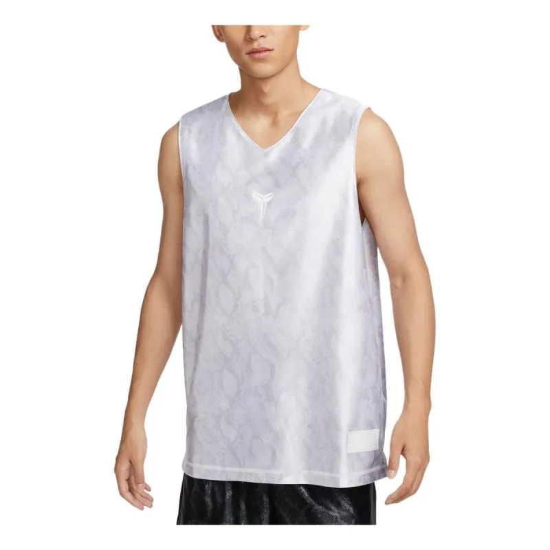 Nike Kobe Dri-FIT Standard Issue Reversible Basketball Jersey Asia Sizing 'White' FZ0935-100 sold by KicksCrew