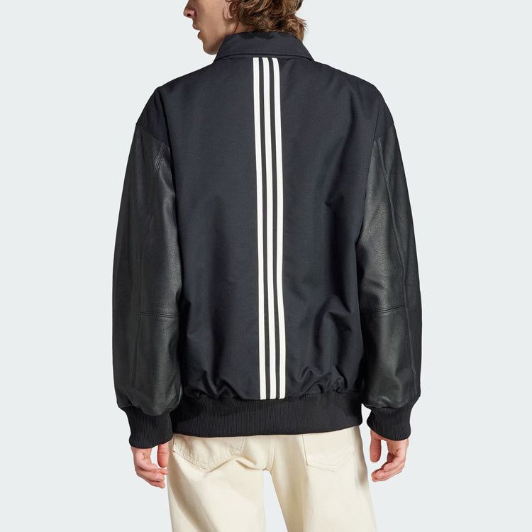 Adidas Originals Winter VARSITY Jackets 'Black' HZ0715 sold by KicksCrew product image thumbnail 3