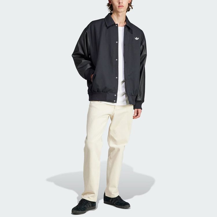 Adidas Originals Winter VARSITY Jackets 'Black' HZ0715 sold by KicksCrew product image thumbnail 4