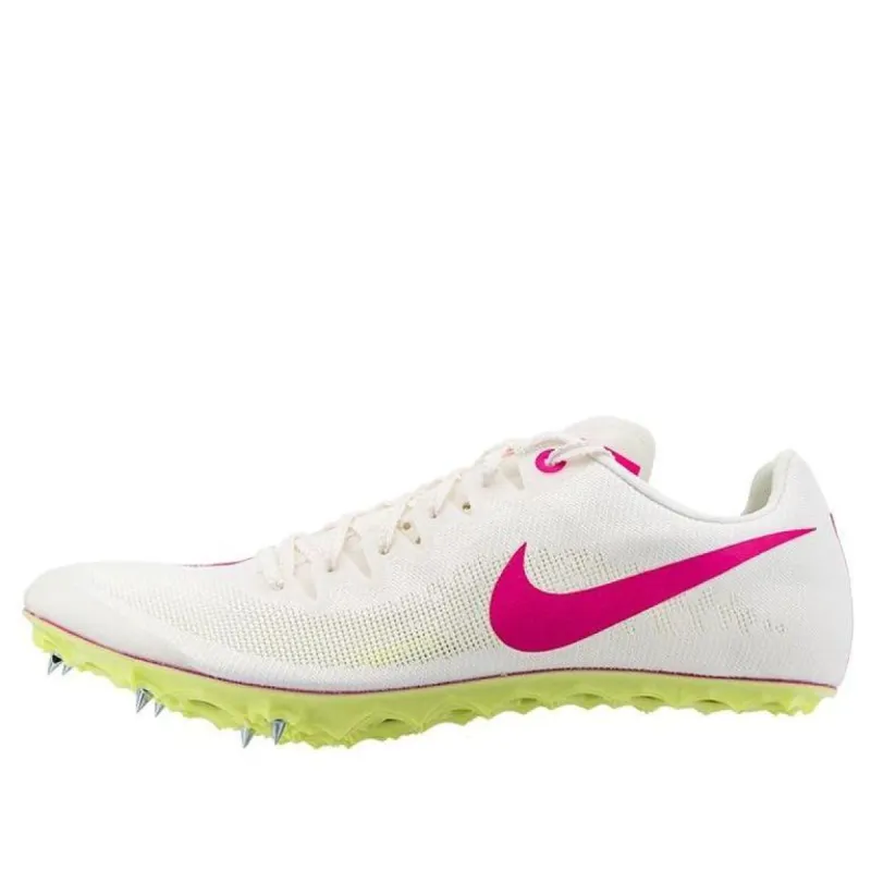 Nike Ja Fly 4 Track and Field Sprinting Spikes 'White Pink Light Lemon' DR2741-100 sold by KicksCrew