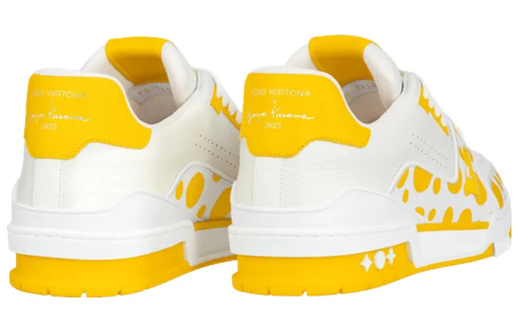 LOUIS VUITTON x YAYOI KUSAMA Sneaker 'White Yellow' 1ABD1U sold by KicksCrew product image thumbnail 3