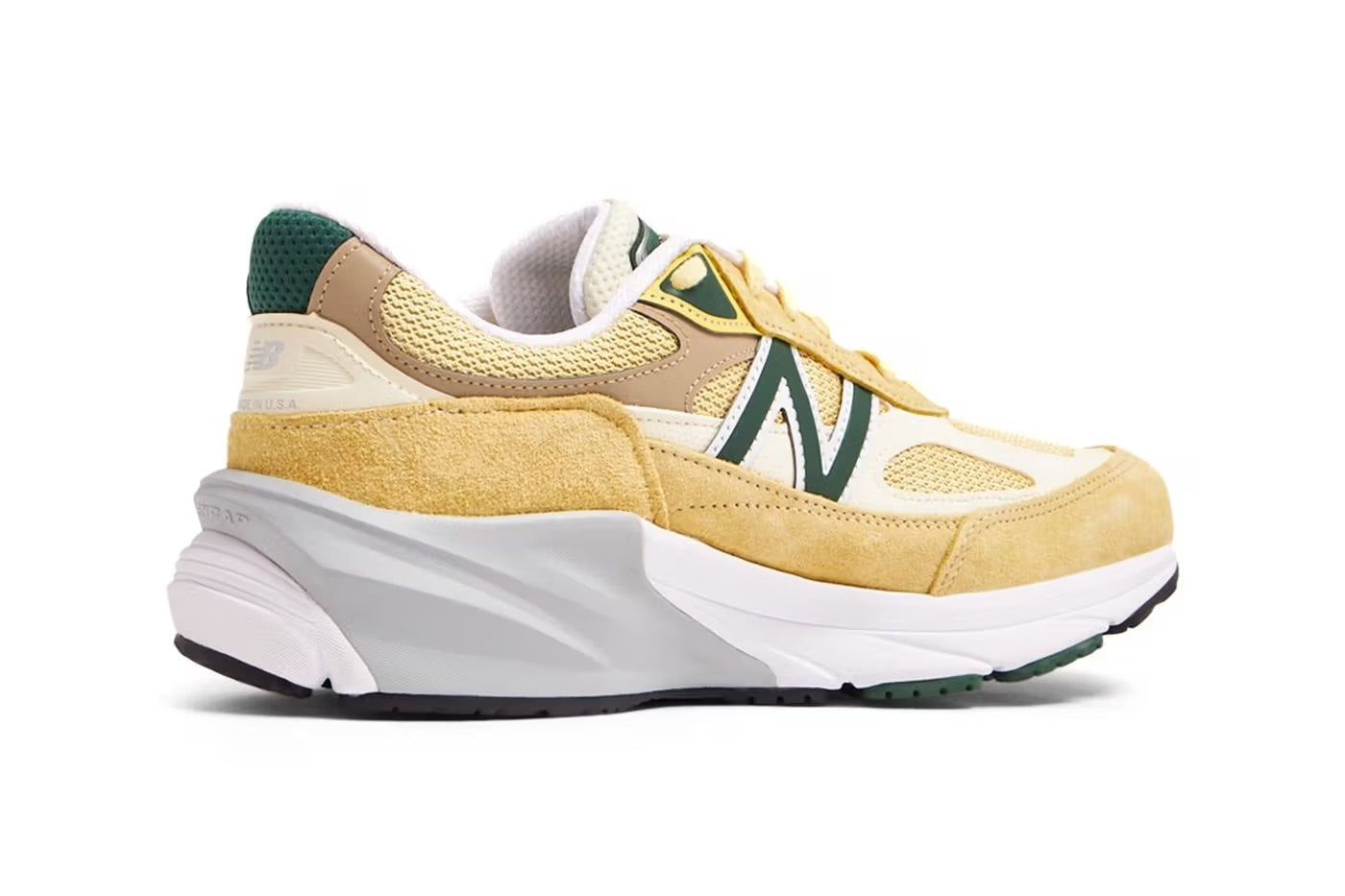 New Balance 990v6 'Made in USA Pale Yellow' U990TE6 sold by KicksCrew product image thumbnail 4