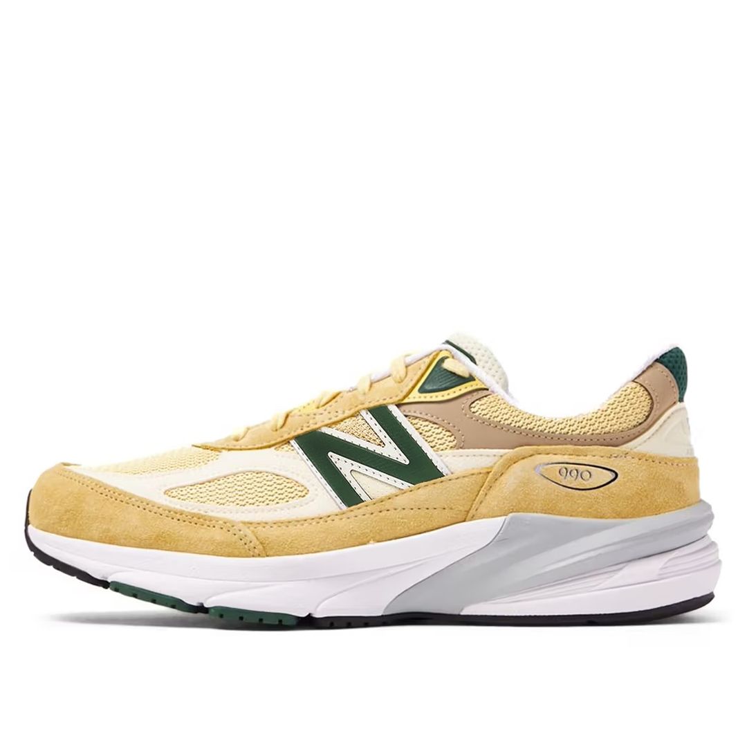 New Balance 990v6 'Made in USA Pale Yellow' U990TE6 sold by KicksCrew