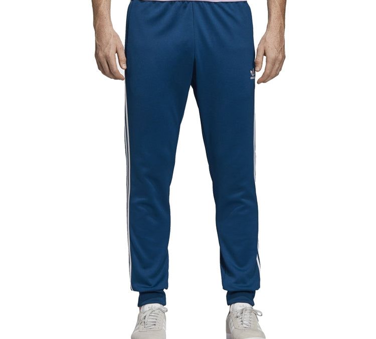 Men's adidas originals Side Stripe Blue Sports Pants/Trousers/Joggers DV1533 sold by KicksCrew product image thumbnail 3