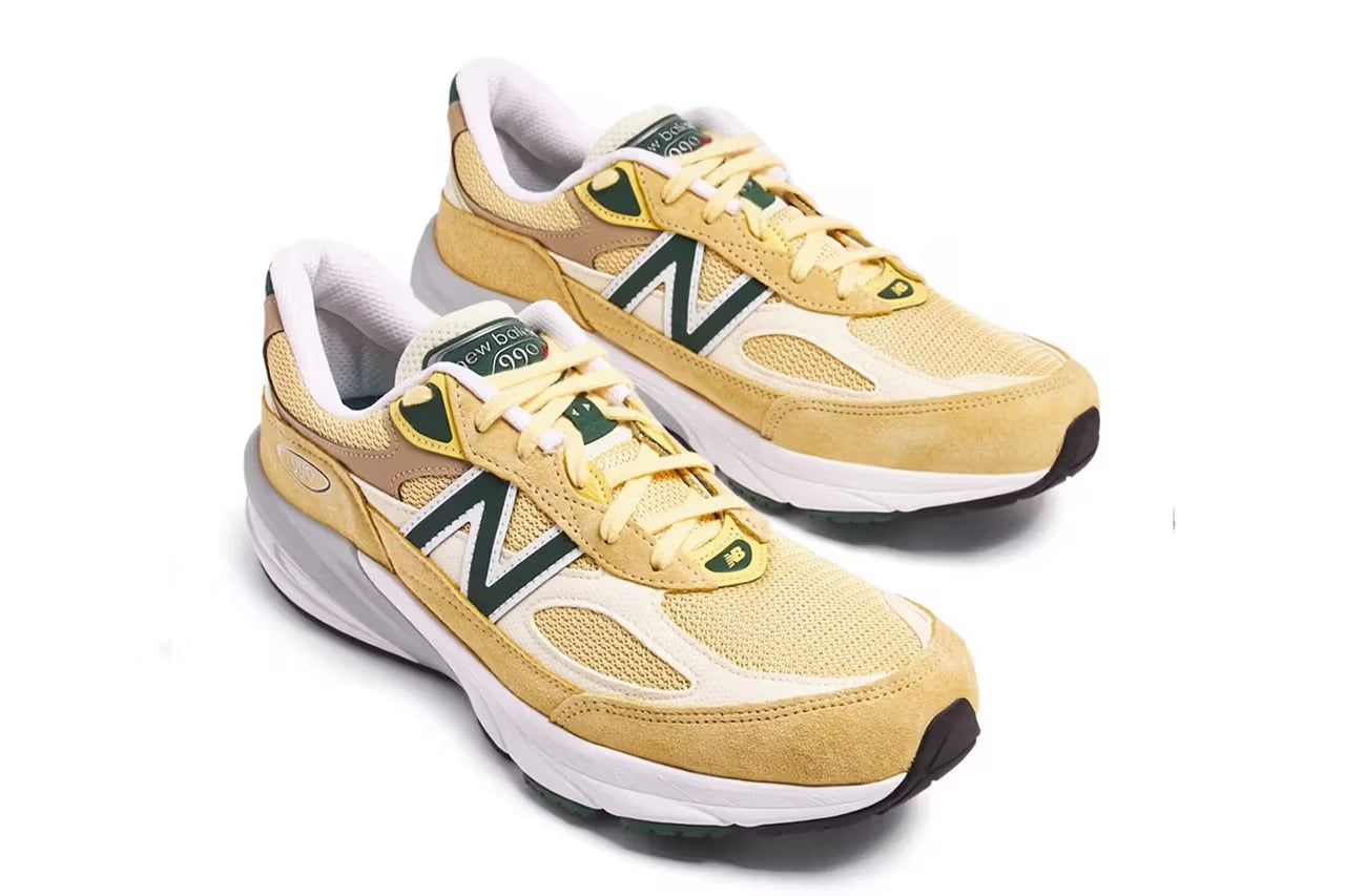 New Balance 990v6 'Made in USA Pale Yellow' U990TE6 sold by KicksCrew product image thumbnail 2
