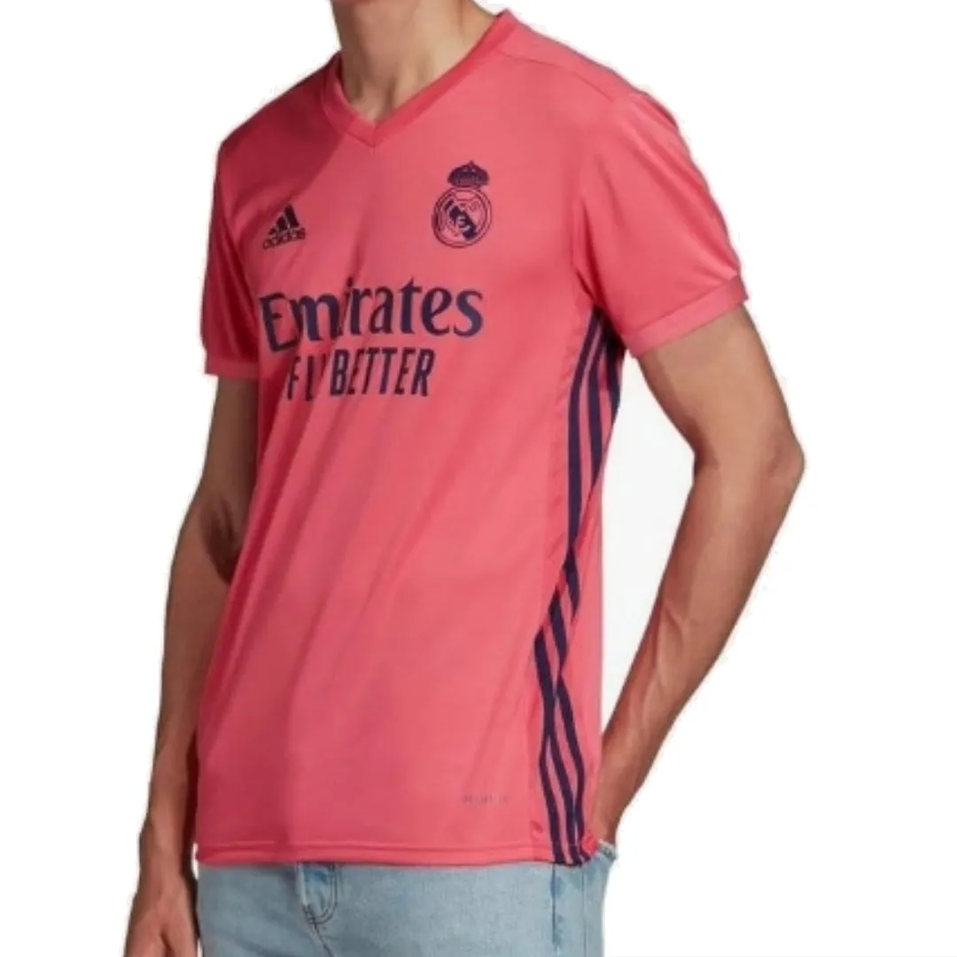 adidas Real Madrid Away Authentic Heat.Rdy Shirt 20/21 Jersey 'Pink' GI6462 sold by KicksCrew product image thumbnail 3