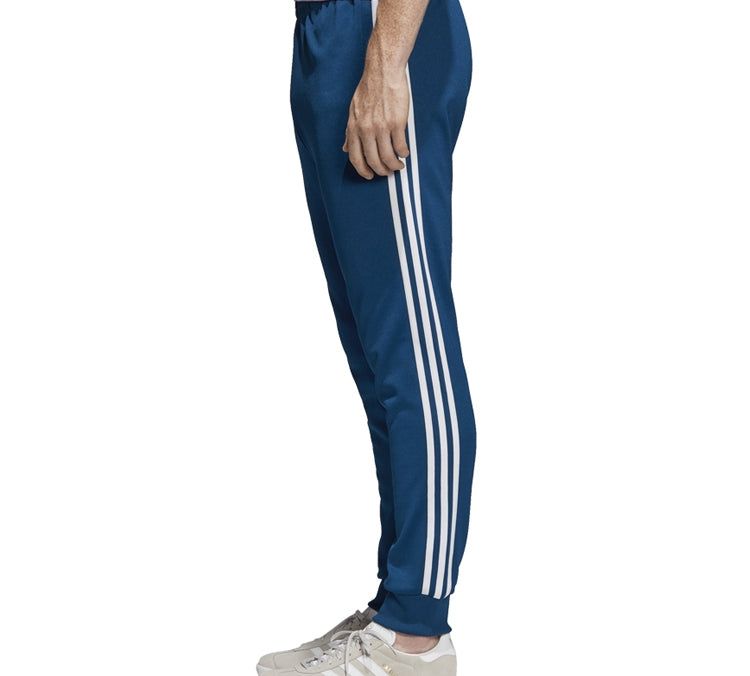 Men's adidas originals Side Stripe Blue Sports Pants/Trousers/Joggers DV1533 sold by KicksCrew product image thumbnail 6