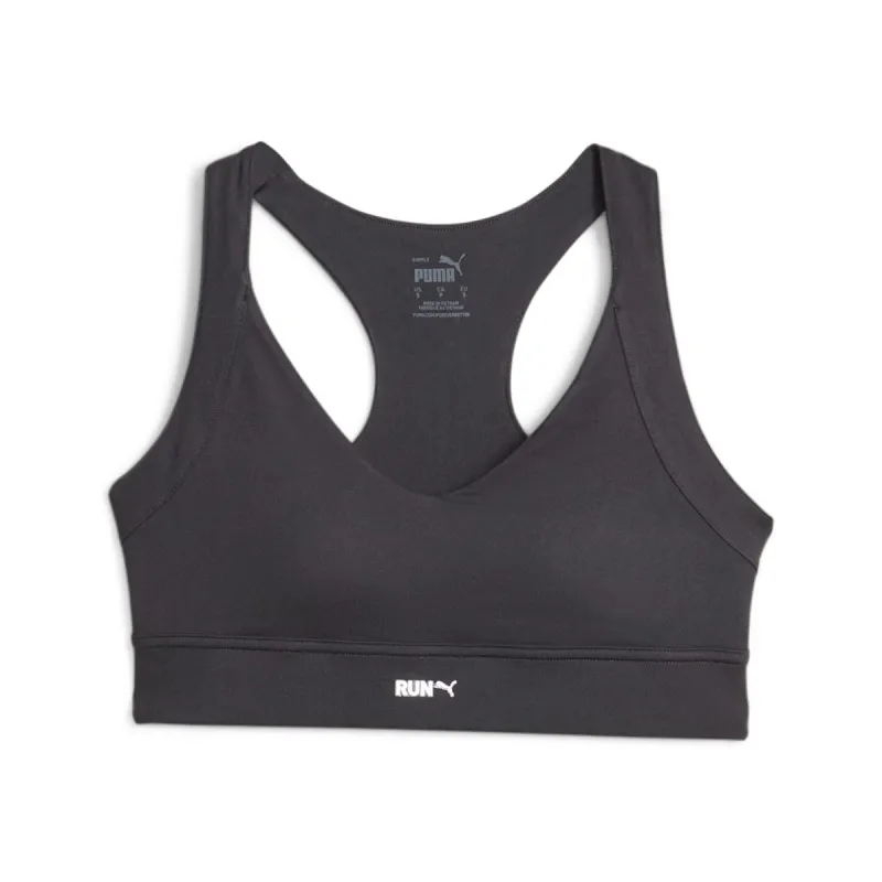 (WMNS) PUMA Run Hight High Impact Bra 'Black' 524374-75 sold by KicksCrew