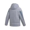 adidas Full-Zip High Collar Sherpa Jacket 'Grey' HR8427 sold by KicksCrew