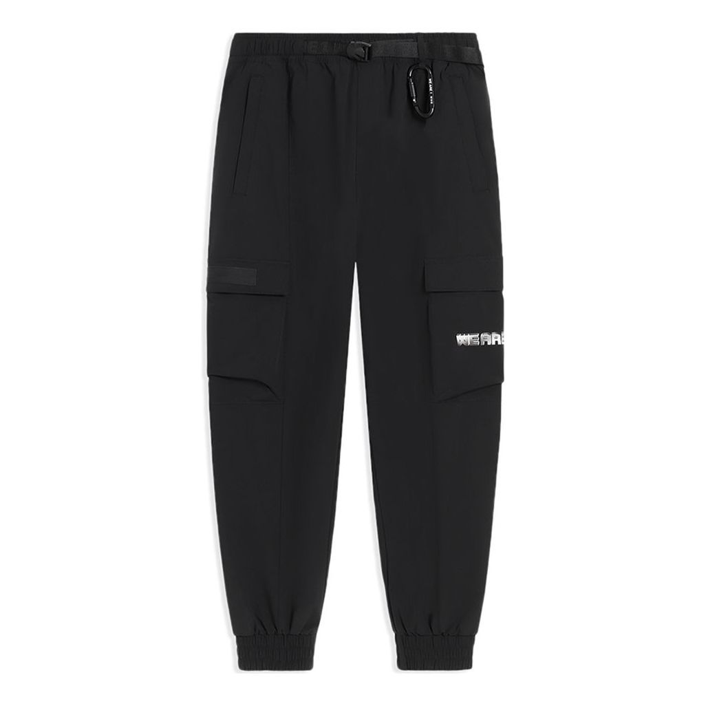 Li-Ning x Glare Way Of Wade Graphic Joggers Pants 'Black' AKXS403-1 sold by KicksCrew