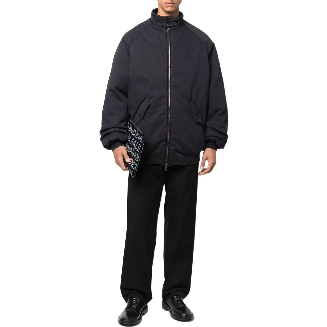 Balenciaga Harrington Bomber Jacket 'Indigo' 681418TBP018065 sold by KicksCrew product image thumbnail 2