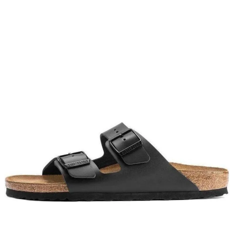 Birkenstock Arizona Birko Flor Narrow Fit Sandals 'Black' 0051193 sold by KicksCrew