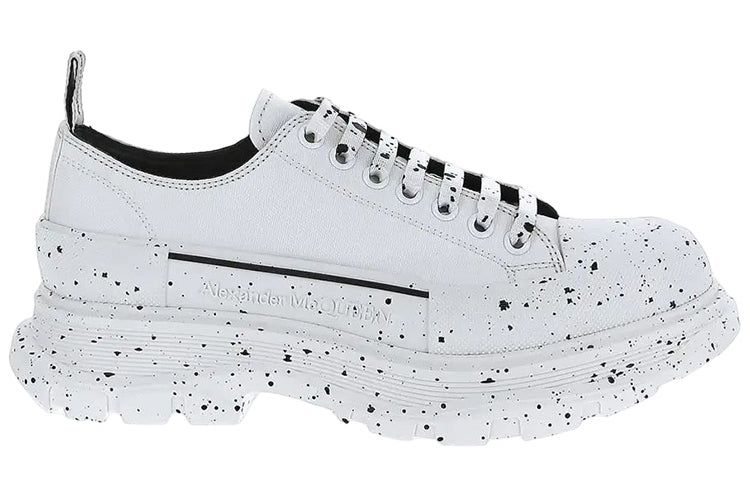 Alexander McQueen Tread Slick Sneakers 'White Black' 682414W4MVI9061 sold by KicksCrew product image thumbnail 2