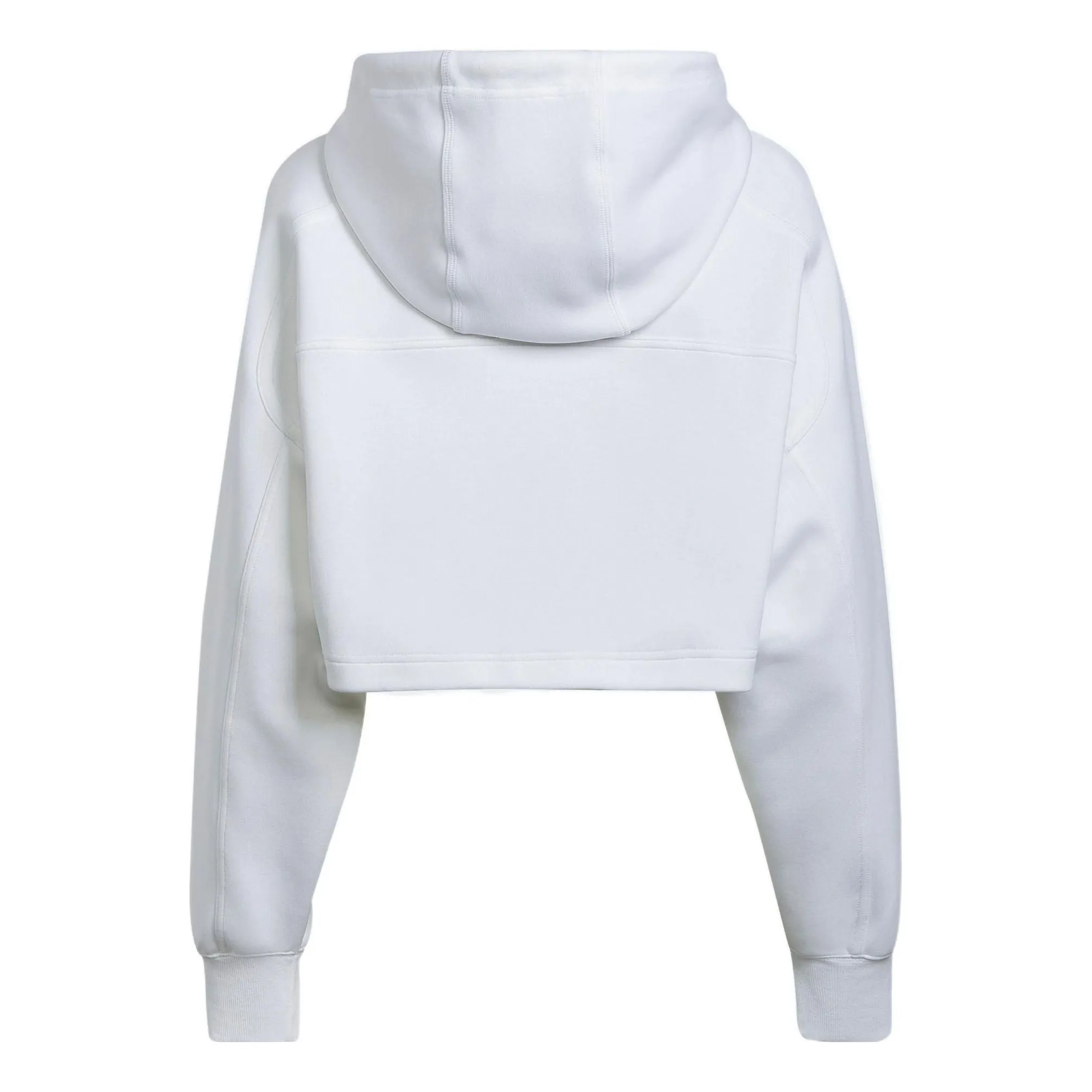 (WMNS) adidas by Stella McCartney Cropped Hoodie 'White' H59963 sold by KicksCrew product image thumbnail 2