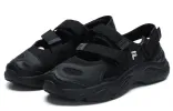 FILA FUSION Conch Sandals 'Black' T12M321401FBK sold by KicksCrew