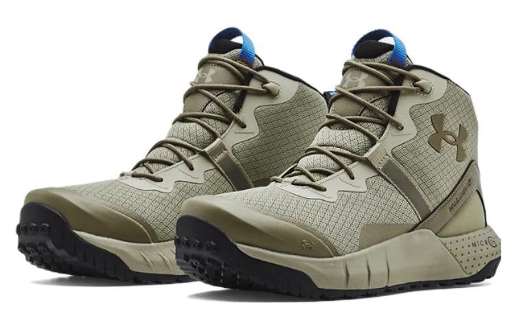 Under Armour Micro G Valsetz Mid 'Khaki Grey Tent' 3023741-101 sold by KicksCrew product image thumbnail 3