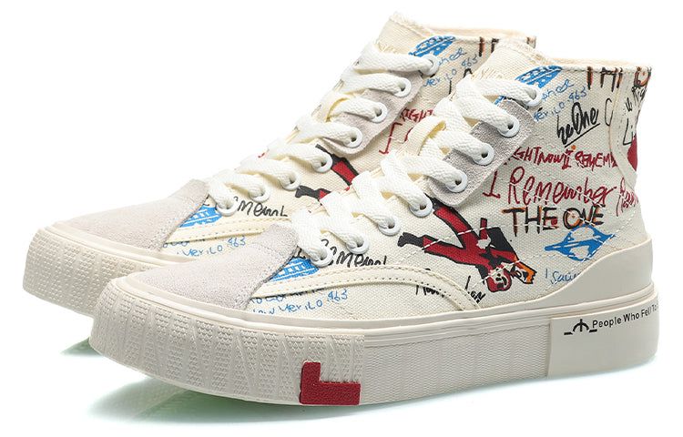 Li-Ning Counterflow Hello Earth 'White Red' AGCQ389-2 sold by KicksCrew product image thumbnail 3